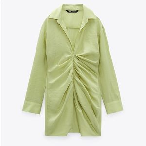 ZARA NWT draped dress